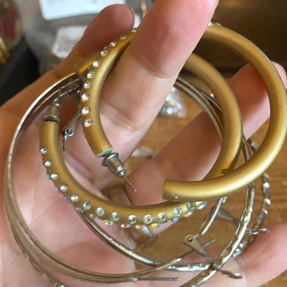 Huge pierced earring lot (SS) GREAT RESELLER POTENTIAL - Picture 4 of 13